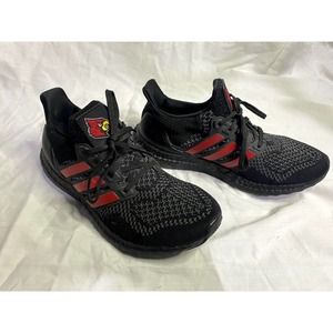 Adidas Ultra Boost 1.0 Louisville Sneaker Black/Red Y6 M6 W4.5